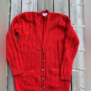 Picone Sport Vintage Red Cardigan